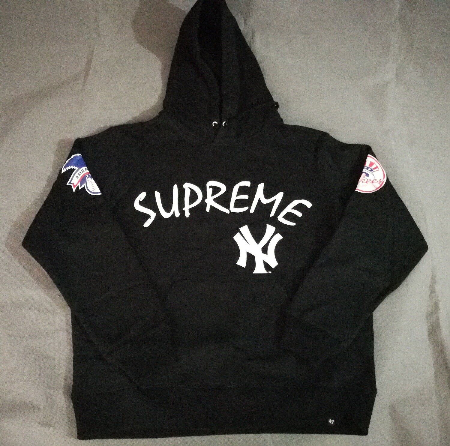 Sudadera Supreme New York Yankees Hoodie Black