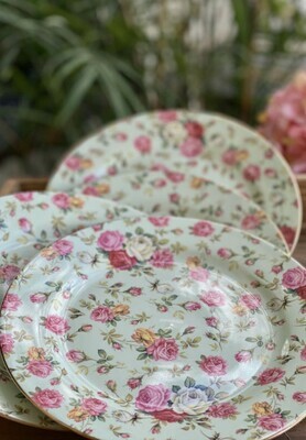 PLATOS POSTRE SHABBY CHIC