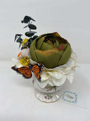 PUCHERO FLORAL EUCALIPTO