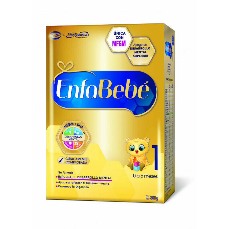 Leche infantil en polvo EnfaBebé 1