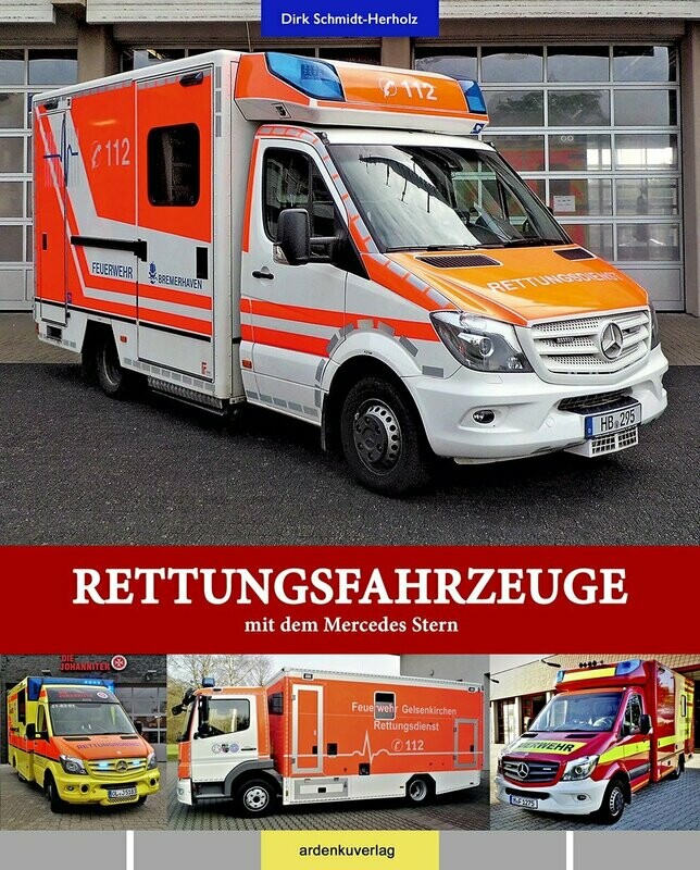 Rettungsfahrzeuge mit dem Mercedes-Stern