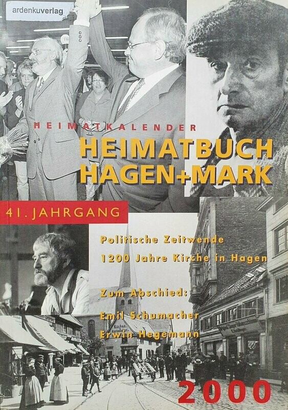 Heimatbuch Hagen + Mark 2000 Heimatbuch Hagen + Mark 2000