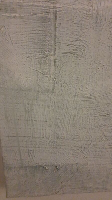 Arcyl mit Schachtel auf Leinwand
