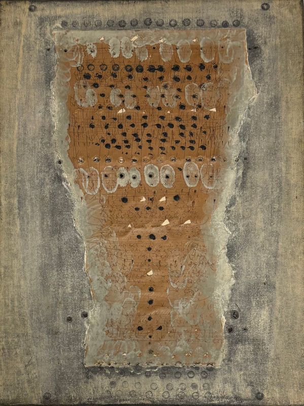 Rudolf Englert Materialcollage II 1965