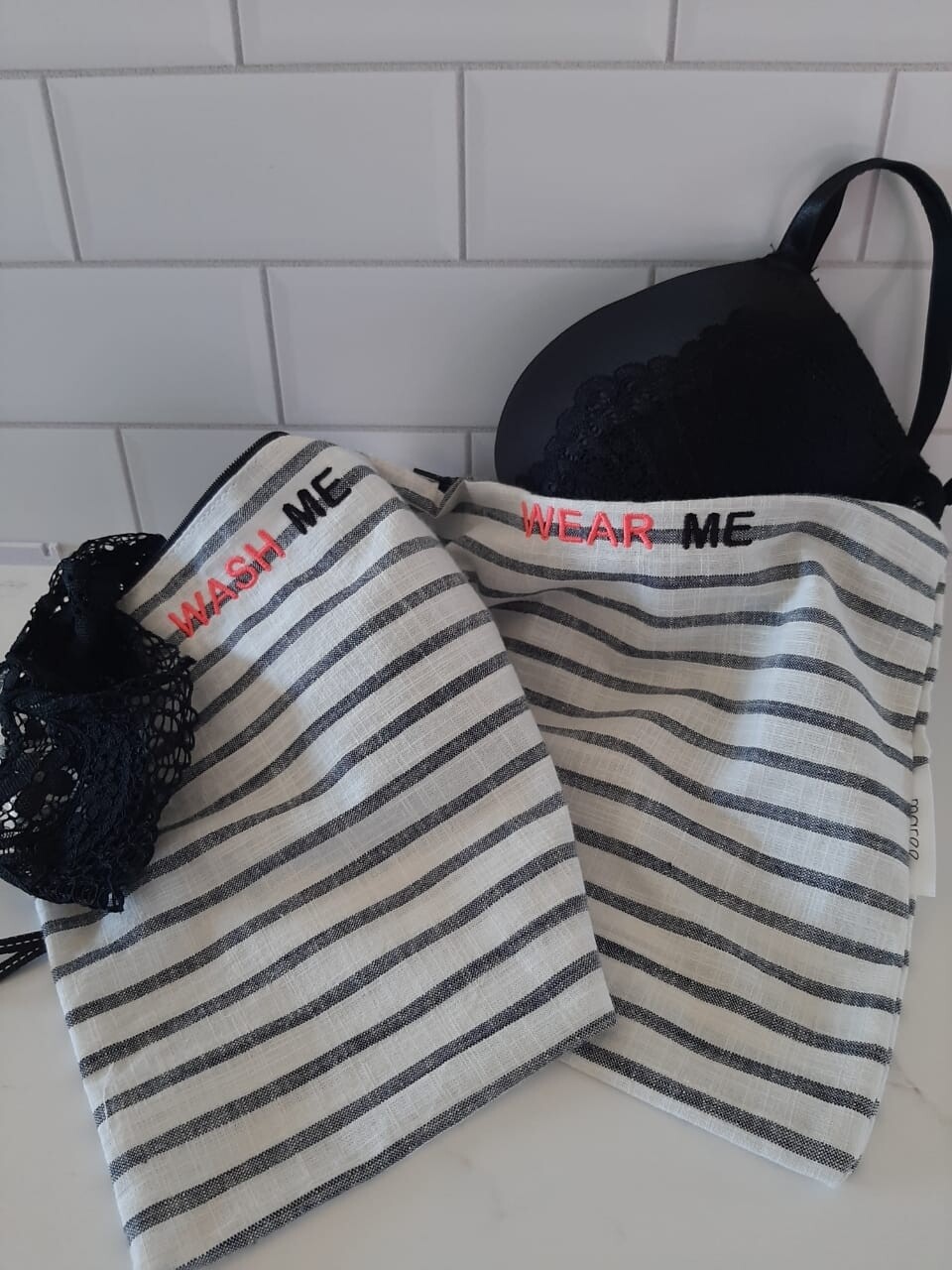 Wash me -  Wear me  (Thin Stripe)