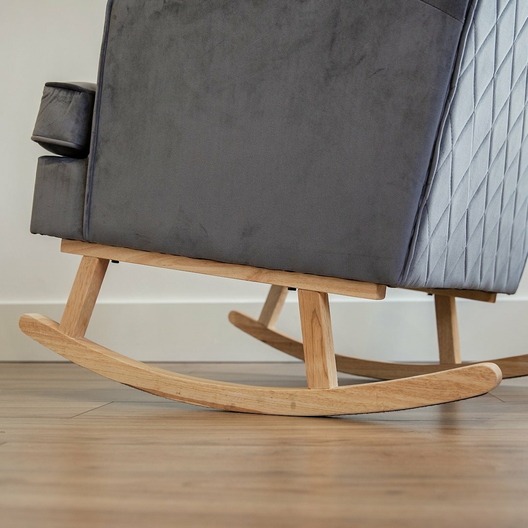 convertible nursing rocker