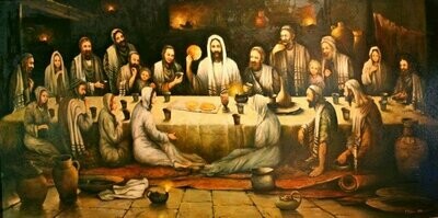 "Last Supper" - Large Print (97 x 48cm/38"x 19")