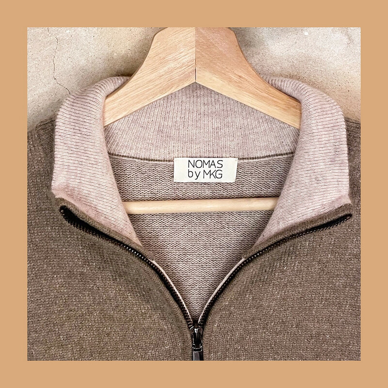 brown and beige