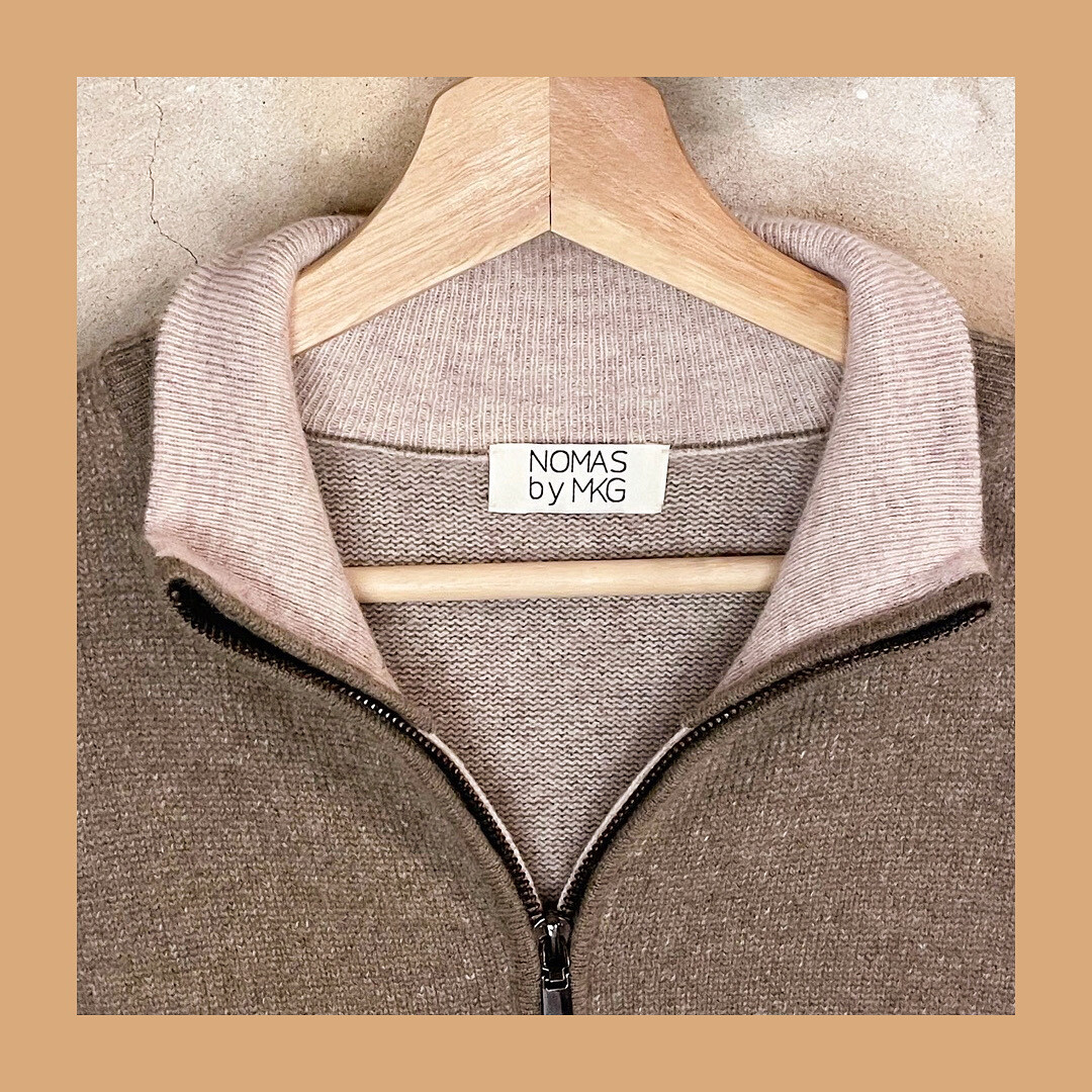 brown and beige