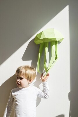 3D Κατασκευή από χαρτί Dolly the Jellyfish