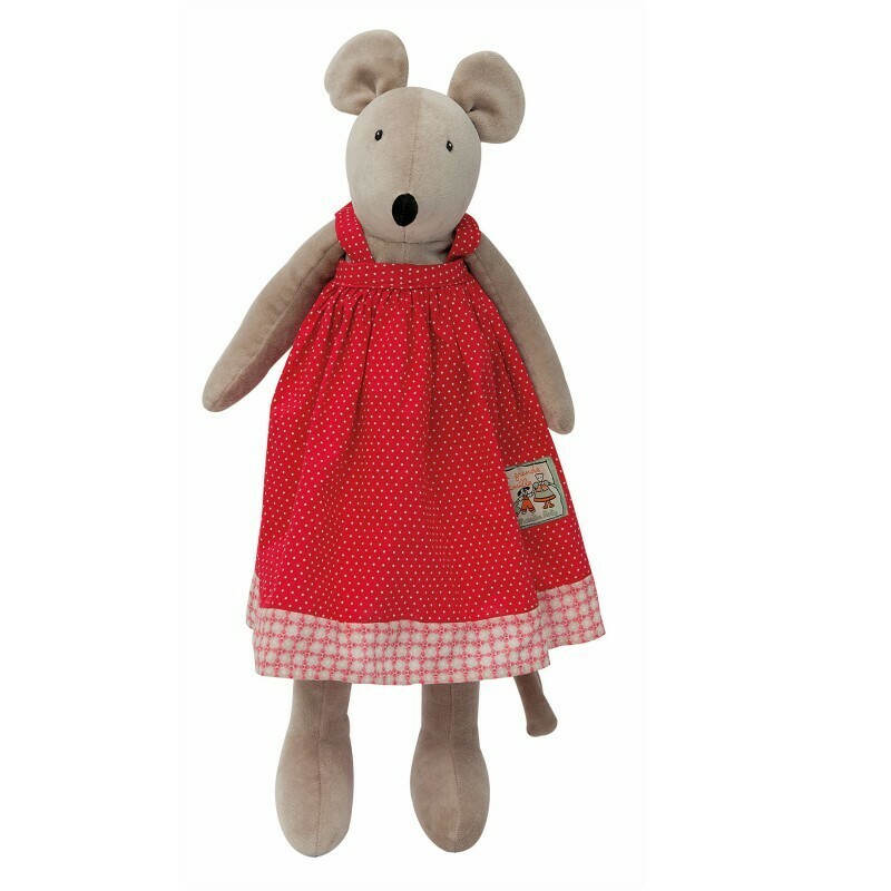 Κούκλα Υφασμάτινη Ποντικίνα Μεγάλη Moulin Roty