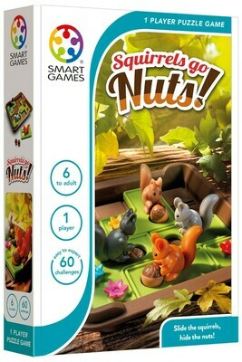 Εκπαιδευτικό Παιχνίδι Παζλ Σκιουράκια Smart Games