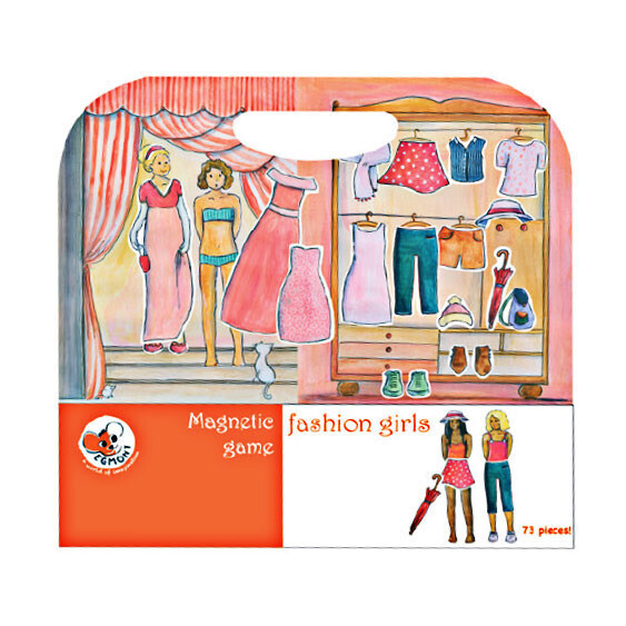 Μαγνητικό Παιχνίδι Fashion Girls Egmont Toys