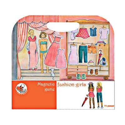 Μαγνητικό Παιχνίδι Fashion Girls Egmont Toys