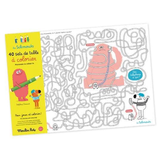 Μεγάλο μπλοκ Ζωγραφικής και Σχεδίου Moulin Roty