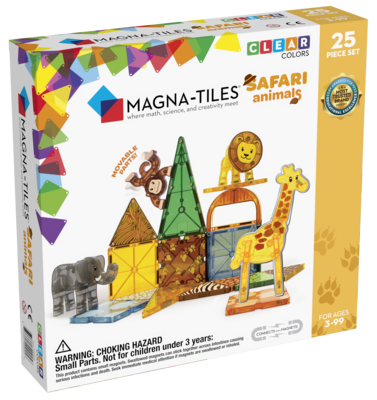 MAGNA-TILES Μαγνητικό Παιχνίδι 25 κομματιών Safari