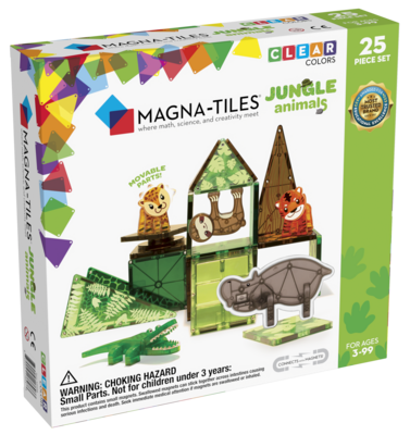 MAGNA-TILES Μαγνητικό Παιχνίδι 25 κομματιών Jungle
