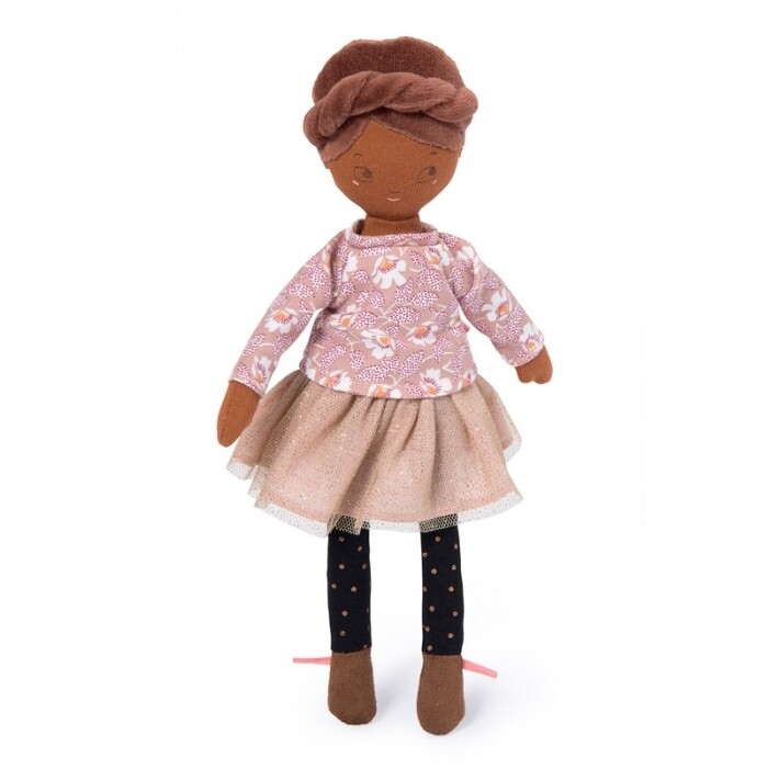 Κούκλα Υφασμάτινη Mademoiselle Rose Moulin Roty