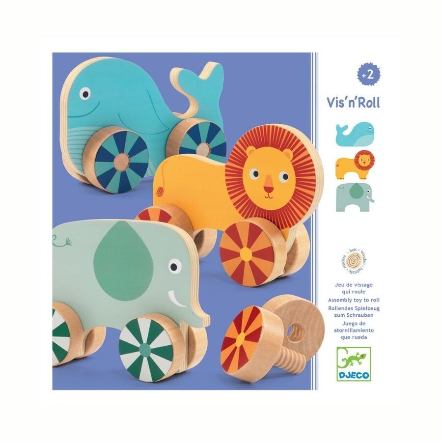 Ξύλινο Παιχνίδι Κατασκευών-Δραστηριοτήτων Djeco