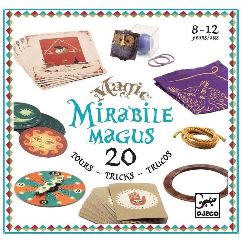Σετ 20 τρικ μαγείας Ο Mirabile Μάγος Djeco