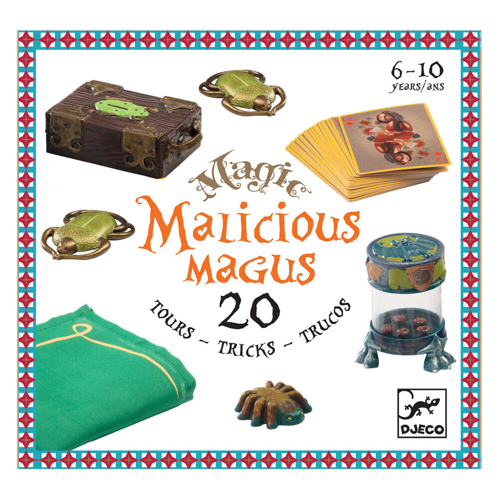 Σετ 20 τρικ μαγείας Ο Mirabile Μάγος Djeco