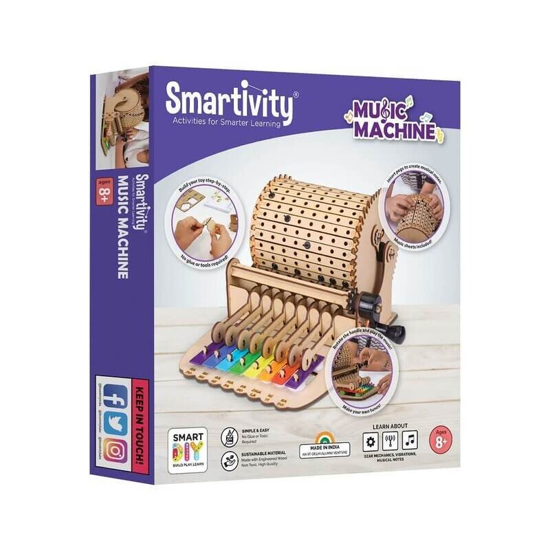 DIY Kατασκευή Μουσικός Μηχανισμός–Μεταλλόφωνο Smartivity