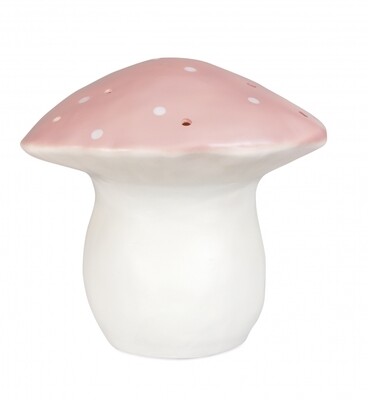 Μεγάλο Παιδικό Φωτιστικό Μανιτάρι Vintage Pink