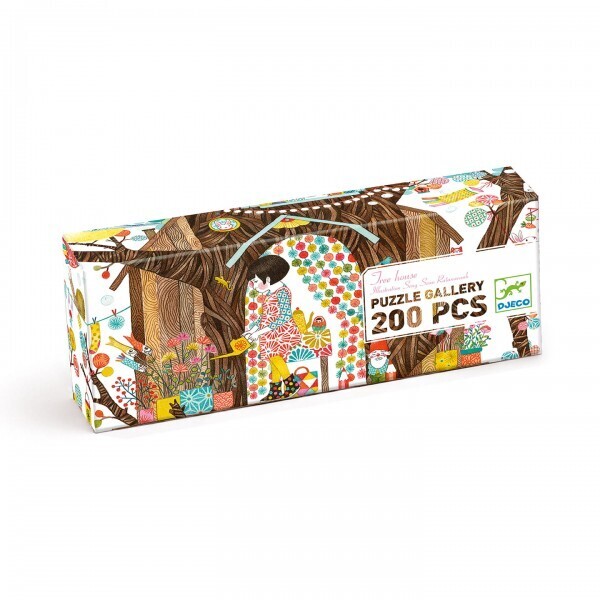 Παζλ Γίγας Δεντρόσπιτο 200 pcs Djeco