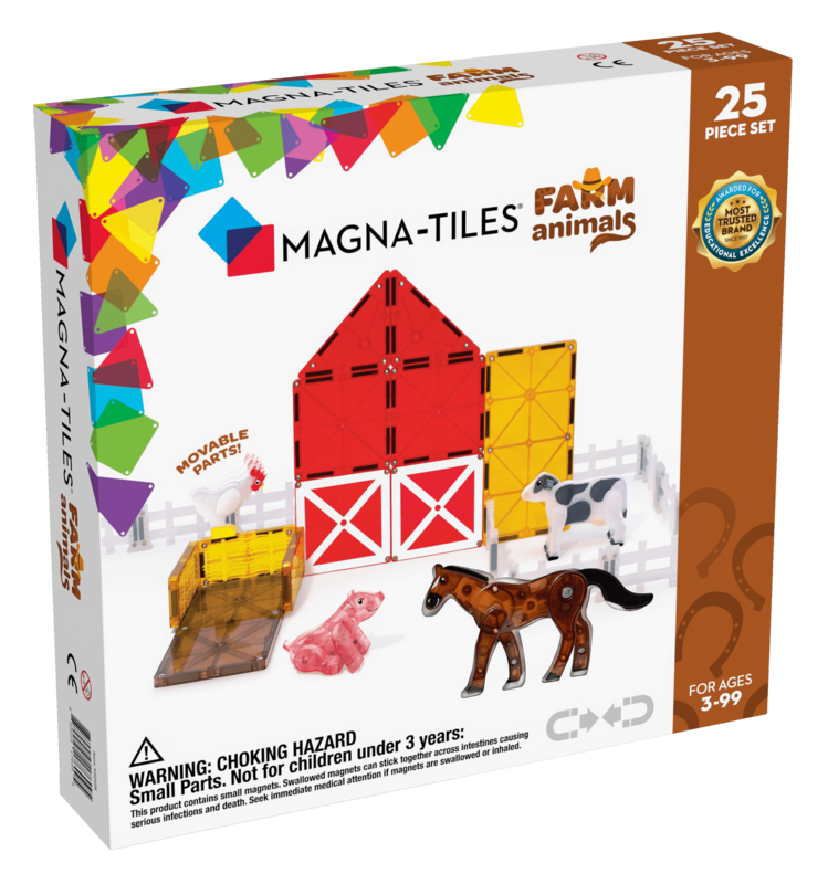 MAGNA-TILES Μαγνητικό Παιχνίδι 25 κομματιών Farm