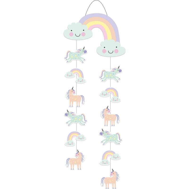Κρεμαστό Διακοσμητικό Unicorns &amp; Rainbows