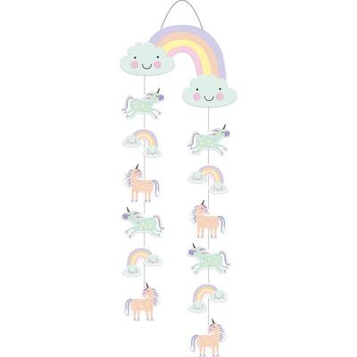 Κρεμαστό Διακοσμητικό Unicorns &amp; Rainbows