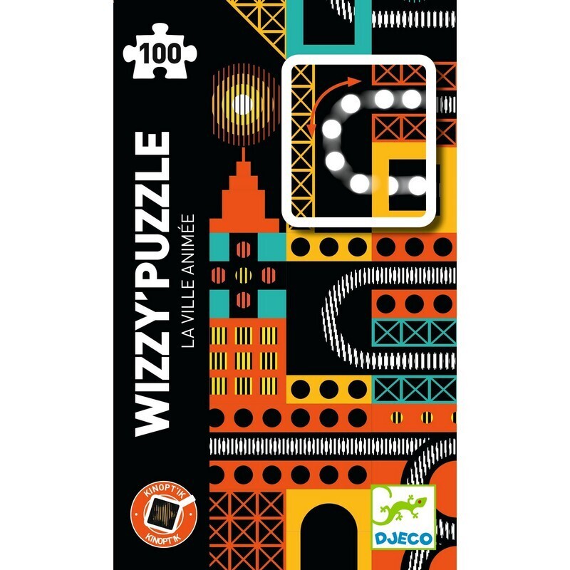 Παζλ The bustling city  100 τμχ Djeco