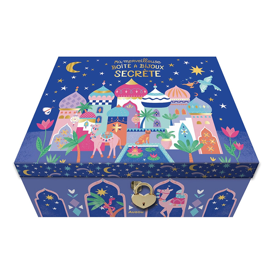 Mπιζουτιέρα My Wonderfull Secret Jewellery Box Auzou