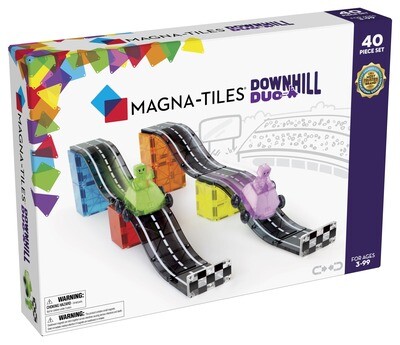 MAGNA-TILES Μαγνητικό Παιχνίδι 40 κομματιών Downhill Duo
