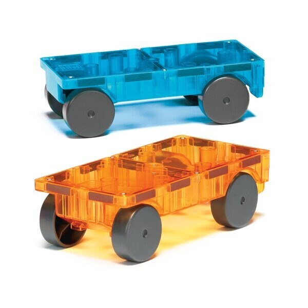 MAGNA-TILES Μαγνητικό Παιχνίδι 2 κομματιών Cars Expansion