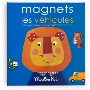 Μαγνητικό παιχνίδι Οχήματα Moulin Roty
