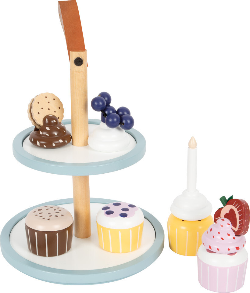 Ξύλινος Δίσκος για Cupcakes
