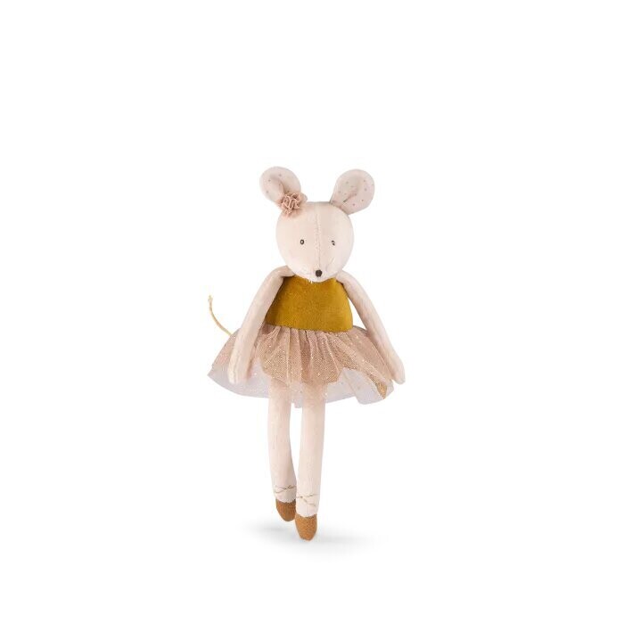 Κούκλα Λούτρινη Ποντικίνα Χρυσή Moulin Roty
