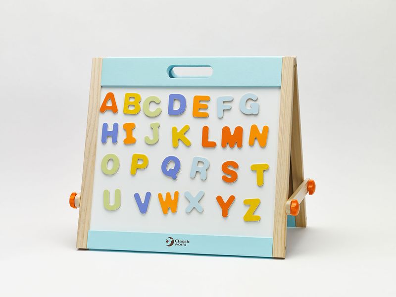 Ξύλινος Επιτραπέζιος Πίνακας 2 Όψεων Classic WORLD