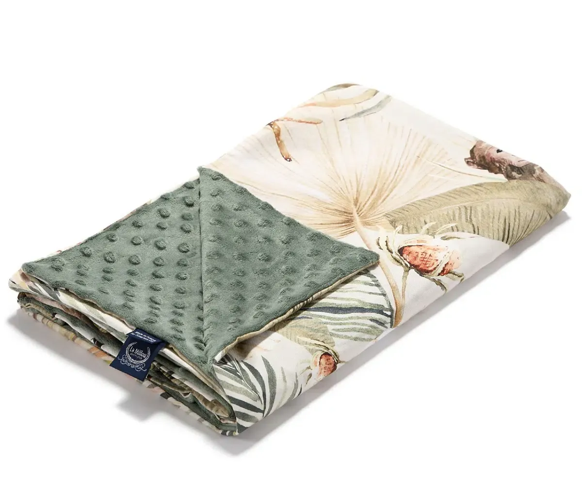 Παιδική Λεπτή Κουβέρτα Boho Coco Khaki La Millou