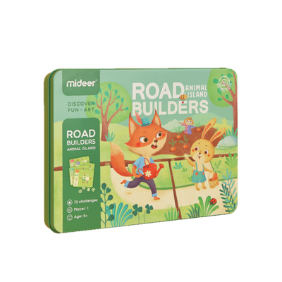 Εκπαιδευτικό Παιχνίδι Λογικής Road Builders Mideer