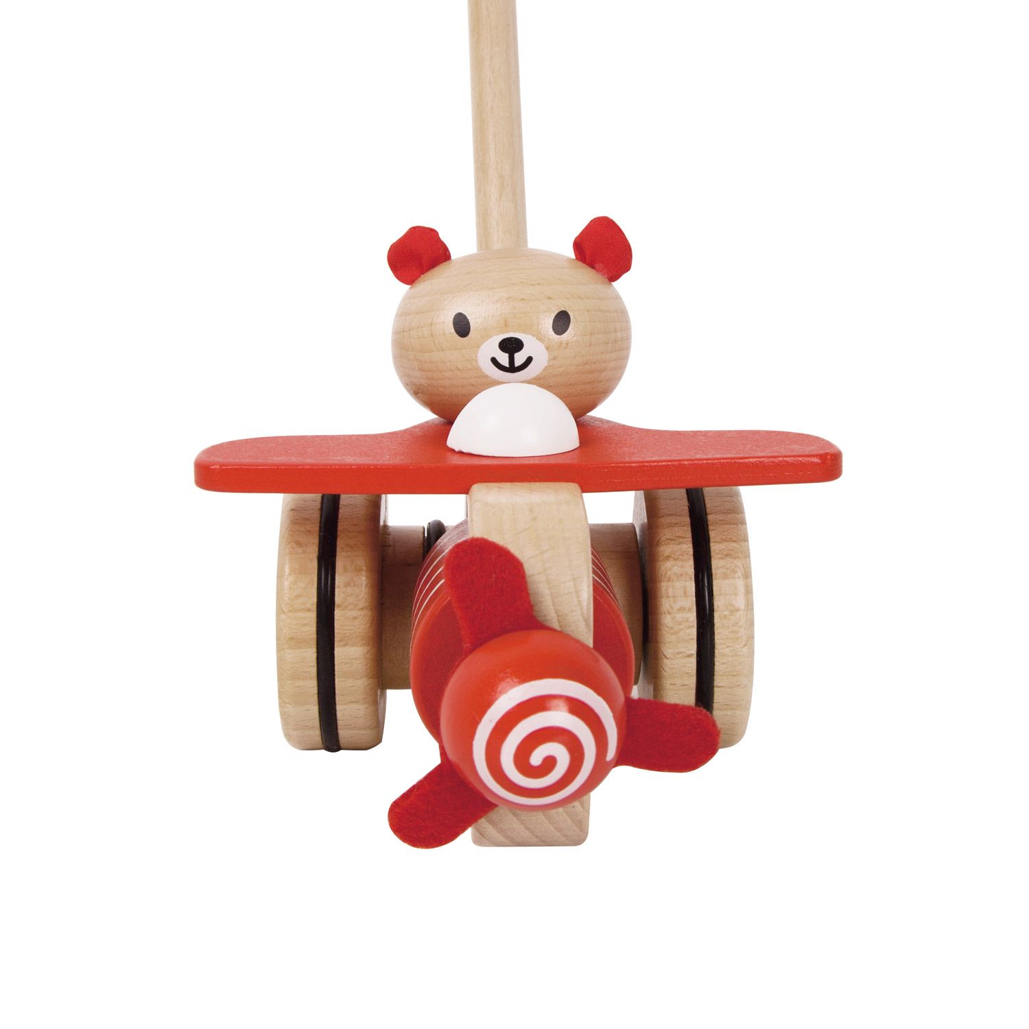 Ξύλινη Τρεχαλίτσα Coco Plane Classic WORLD