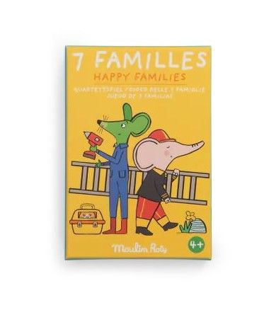Επιτραπέζιο Παιχνίδι 7 Οικογένειες Moulin Roty