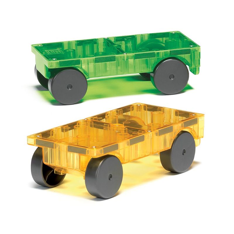 MAGNA-TILES Μαγνητικό Παιχνίδι 2 κομματιών Cars Expansion