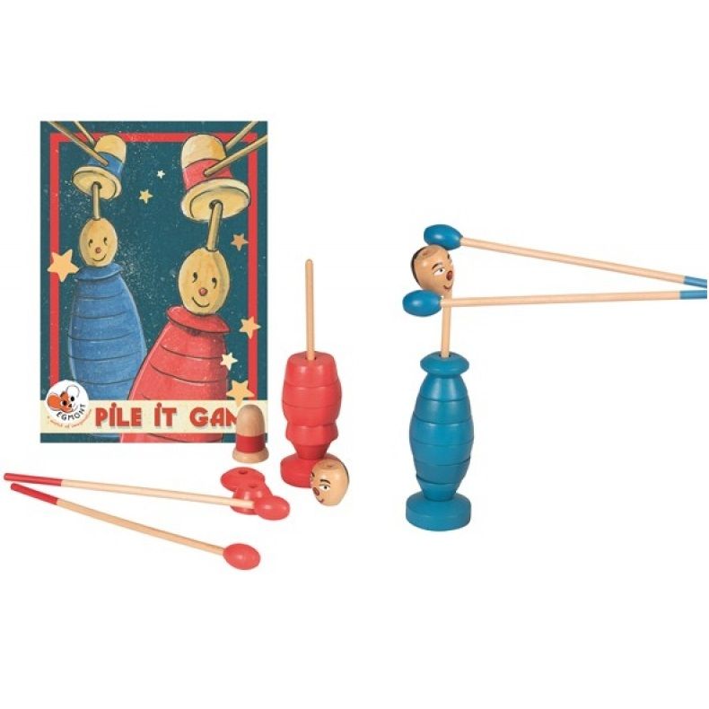 Ξύλινο Παιχνίδι Δεξιοτήτων Στοίβαξέ τα Egmont Toys