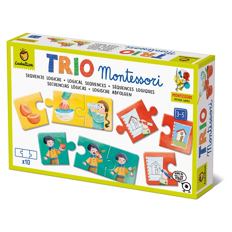 Παζλ Trio Montessori: Λογικές Ακολουθίες Ludattica