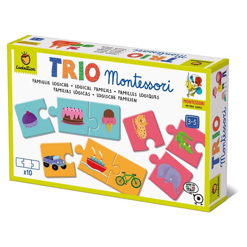 Παζλ Trio Montessori: Λογικές Οικογένειες Ludattica