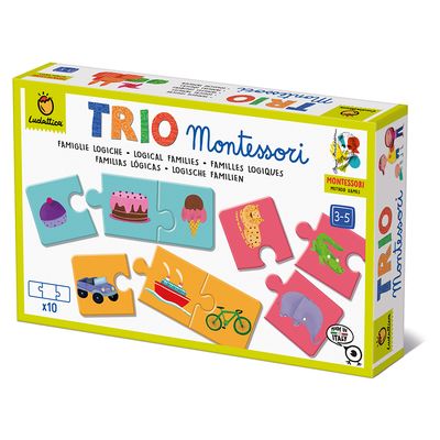 Παζλ Trio Montessori: Λογικές Οικογένειες Ludattica