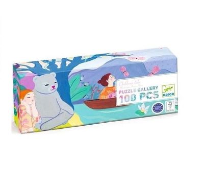 Παζλ Γίγας Λίμνη με Παιδιά 100 pcs Djeco