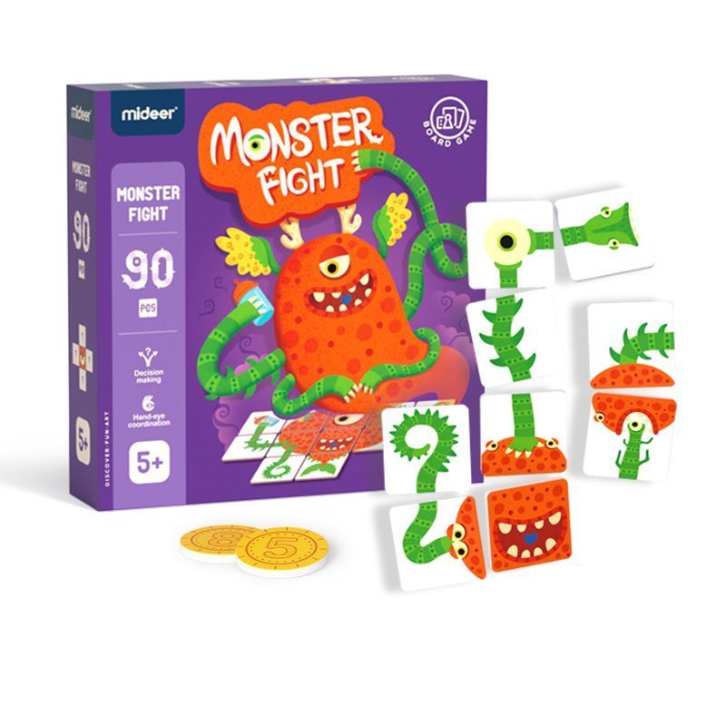 Εκπαιδευτικό Παιχνίδι Λογικής Monster Fight Mideer